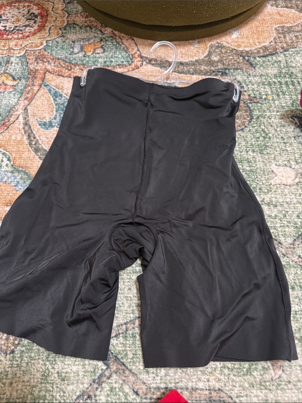 High Waist Black Shapewear Shorts